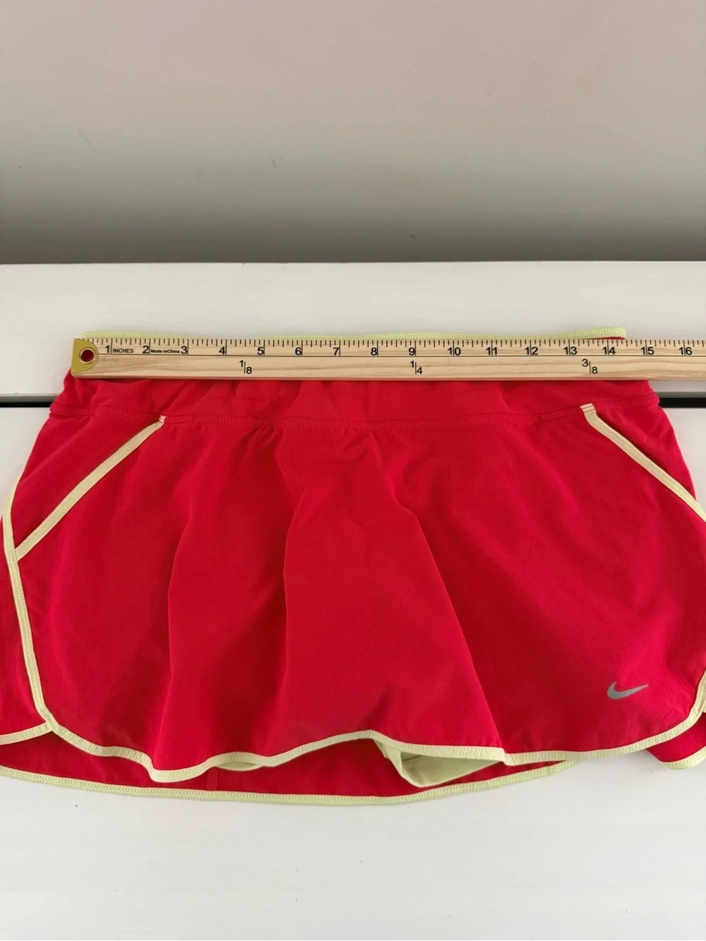 Nike Dri-FIT Watermelon Pink Athletic Tennis Skort Size Large